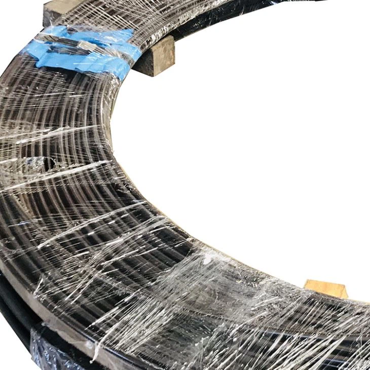 Oliehærdet og slukket fjederståltråd til fjeder